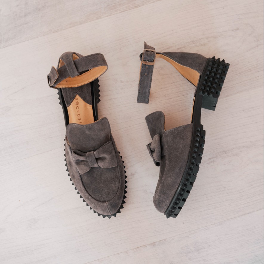 .Pantofi - Bow Grey